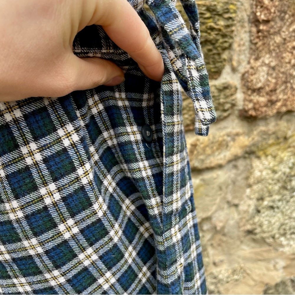J. Crew Plaid Flannel Pajama Pants Size L - Picture 8 of 8